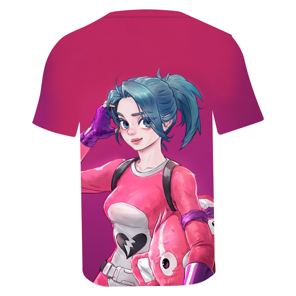 Fortnite Pink Bear Fanart T-Shirt